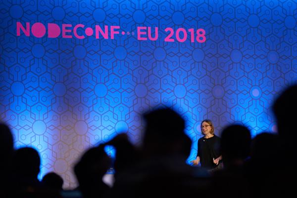 Simona Cotin: Let's build a doppelganger game! NodeConf EU 2018. Kilkenny, Ireland.