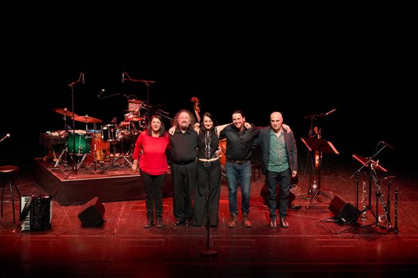 Dobrek Quintet im Theater Akzent. 21. Internationales Akkordeonfestival. Wien, Österreich. 24. Februar 2020.