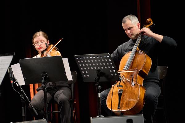Nikola Zarić Quintet im Stadtsaal. 23. Internationales Akkordeon Festival 2022. Wien, Österreich. 19. März 2022. Foto: Nico Kaiser