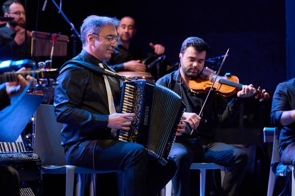 Anvar Sadigov & Qaytagi am Dienstag, 28. Februar 2023 im Rahmen des 24. Internationalen Akkordeon Festivals 2023 im Porgy & Bess in Wien.