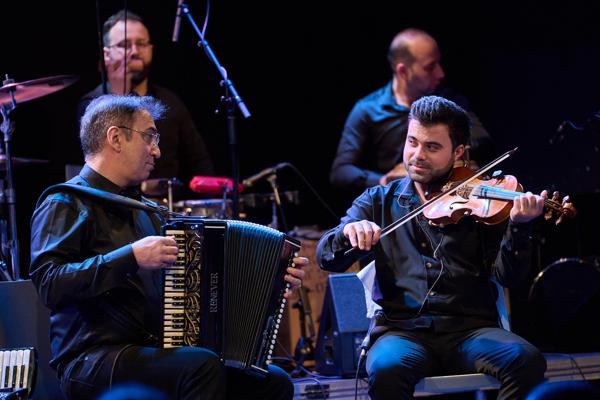 Anvar Sadigov & Qaytagi am Dienstag, 28. Februar 2023 im Rahmen des 24. Internationalen Akkordeon Festivals 2023 im Porgy & Bess in Wien.
