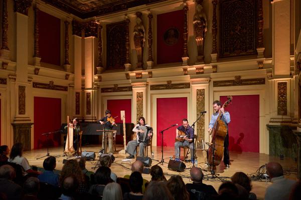 Anita Obwegs Quartetto am Montag, 20. März 2023 im Rahmen des 24. Internationalen Akkordeon Festivals 2023 im Ehrbar Saal in Wien.
