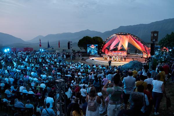 National Folklore Festival. Gjirokastër Castle, Gjirokastra, Albania. 2023.