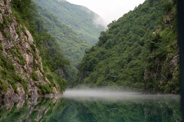 Komani Lake. Temal, Albania. 2023.