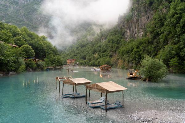 Blini Park. Komani Lake, Albania. 2023.