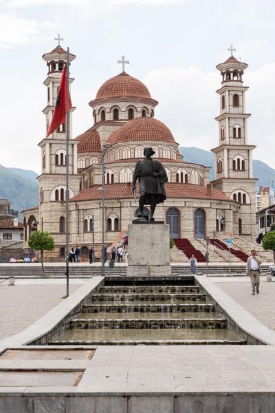 Resurrection Cathedral. Korçë, Albania. 2023.