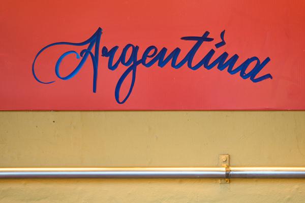 Argentina. A graffiti near Centro Cultural Recoleta. Buenos Aires, Argentina. 2020.