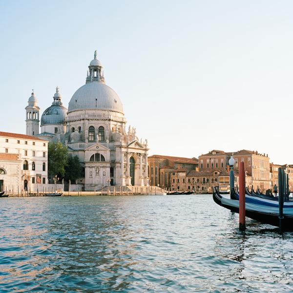 Santa Maria della Salute and Canal Grande. Venice, Italy. 2020.