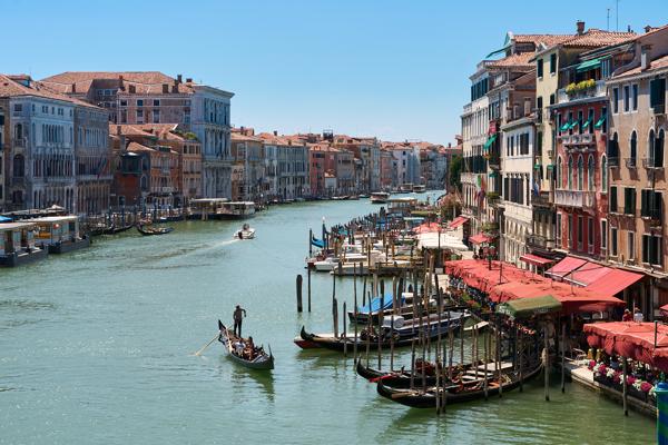Canal Grande. Venice, Italy. 2020.